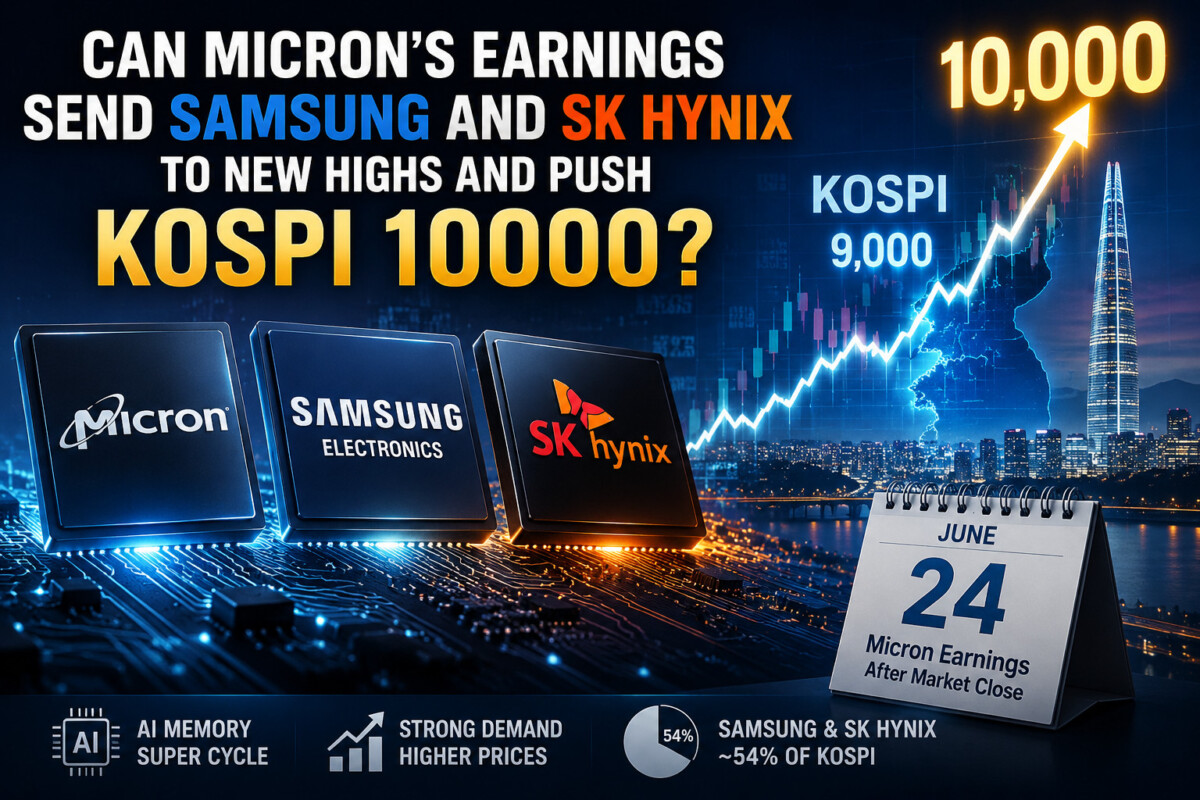 Micron Samsung SK Hynix KOSPI 10000
