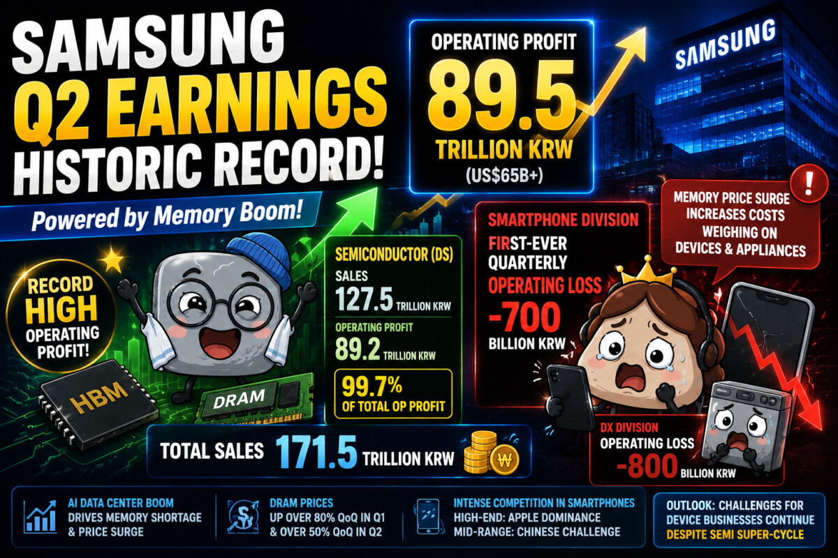 Samsung vs SK Hynix earnings